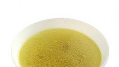How to cook chicken broth?